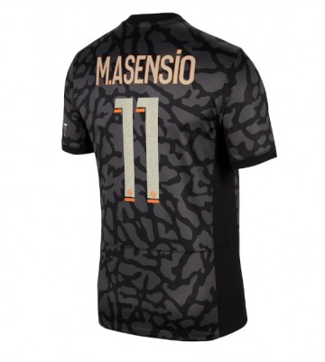 Paris Saint-Germain Marco Asensio #11 Tercera Equipación 2023-24 Manga Corta